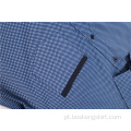 Camisa jeans casual de mangas curtas atacado